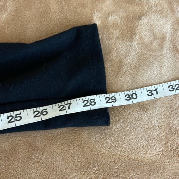 INC Black Zipper Pocket Detail Pull On Polyester Skinny Pants Leggings Size Med - Picture 8 of 8